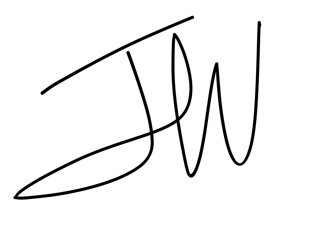 Jake's signature